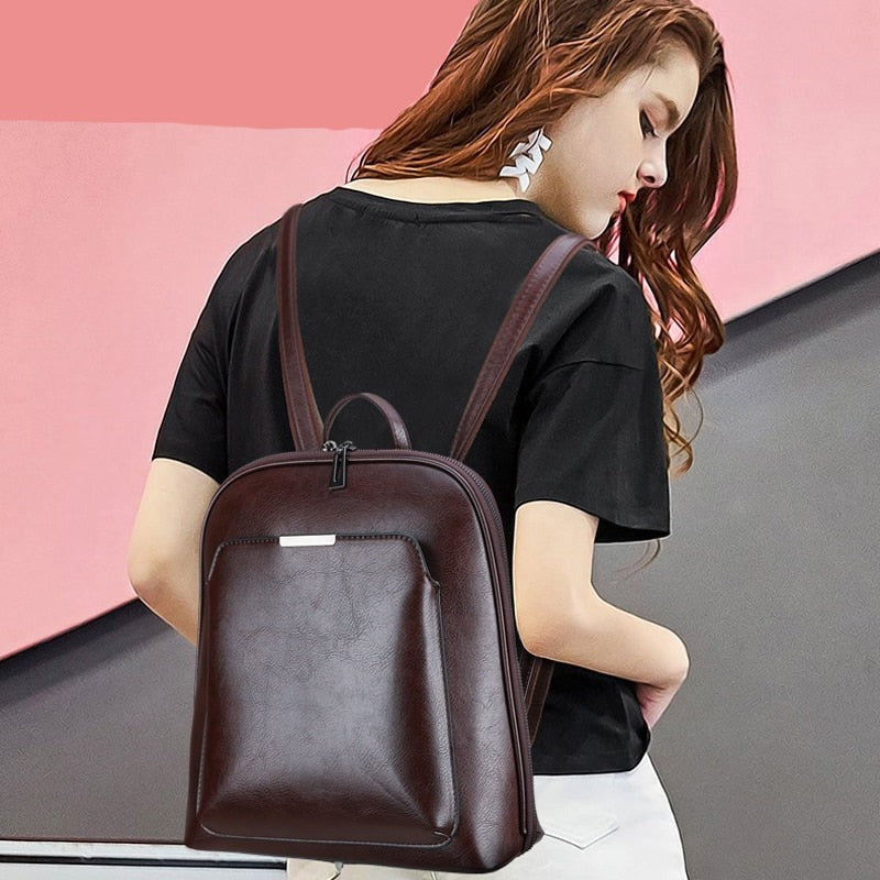 Sac En Cuir Pour Femmes - Slim